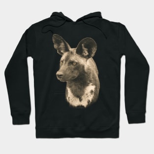 African Painted Dog Hoodie